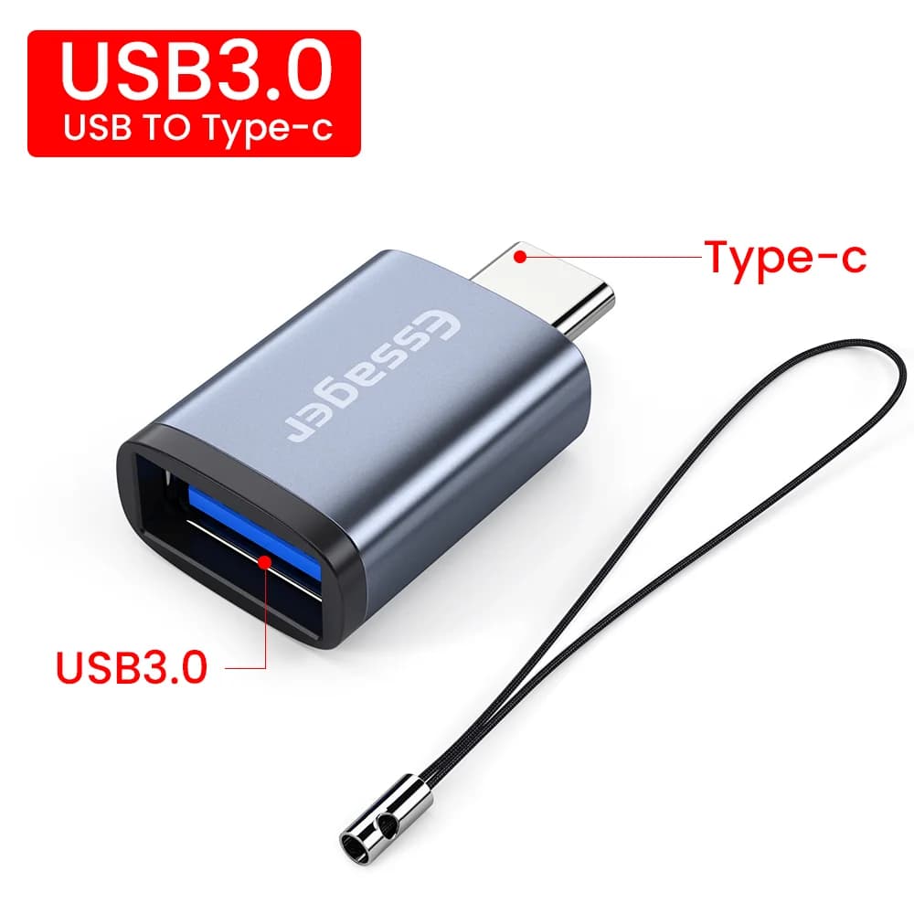 מתאם OTG מ-USB Type-C לנשית USB 3.0