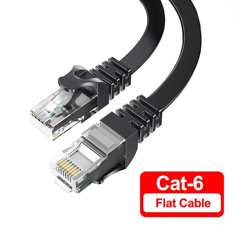 כבל רשת Cat6 Ethernet LAN באורך 10 מטר