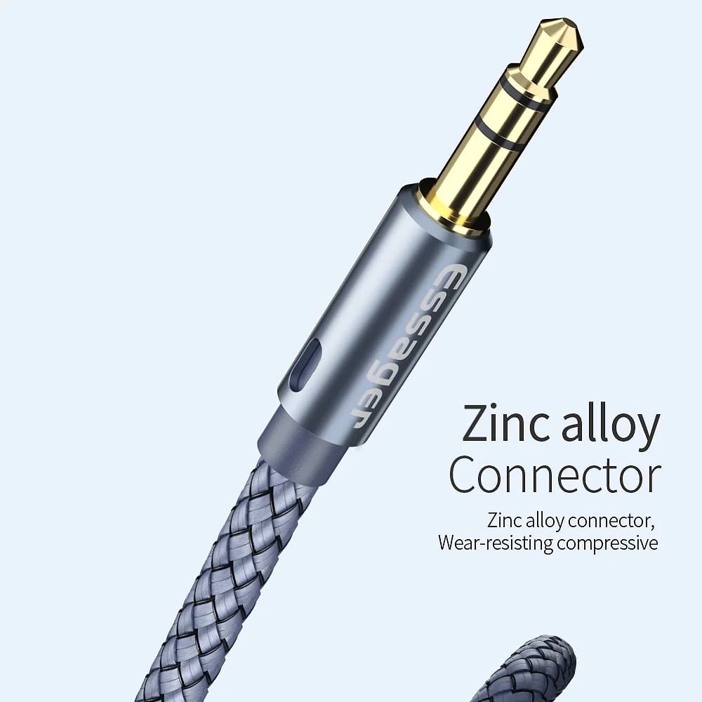 כבל סטריאו Aux אודיו 3.5mm זכר לזכר