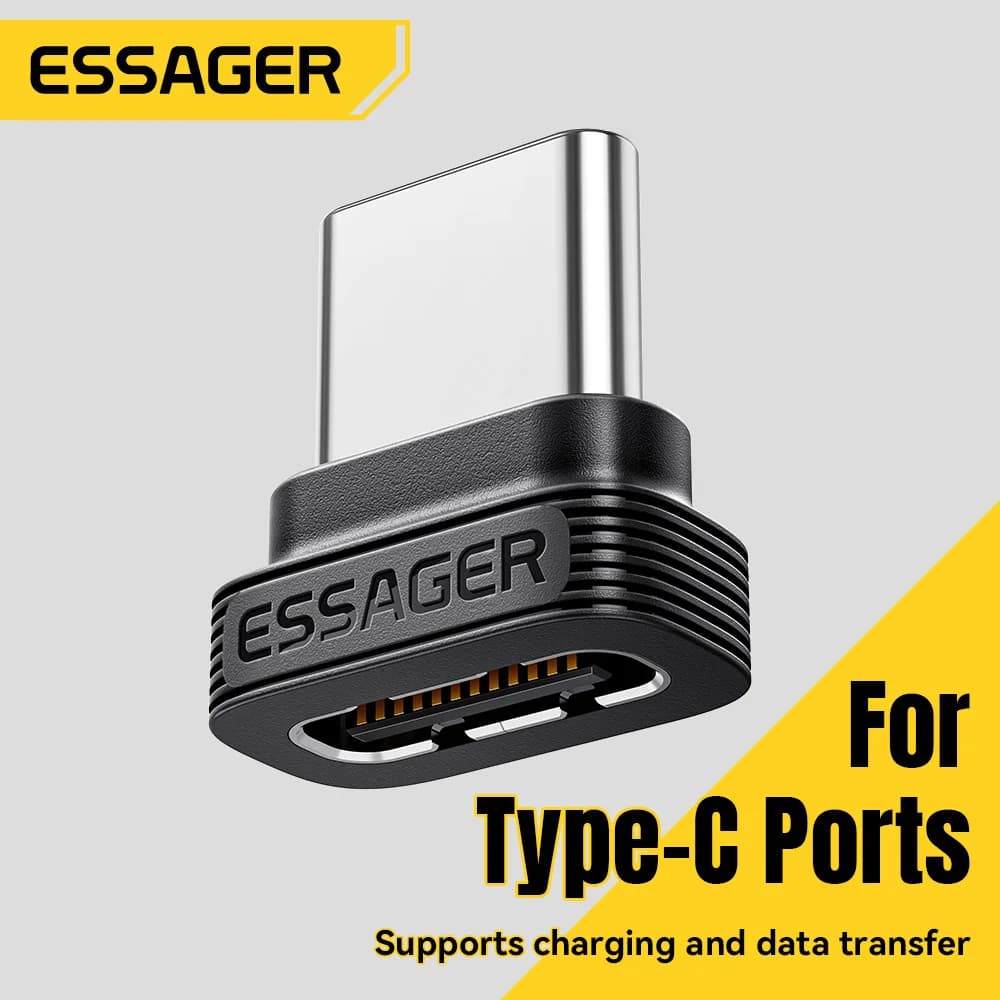 פקק אבק USB-C עם תמיכה בהעברת נתונים OTG