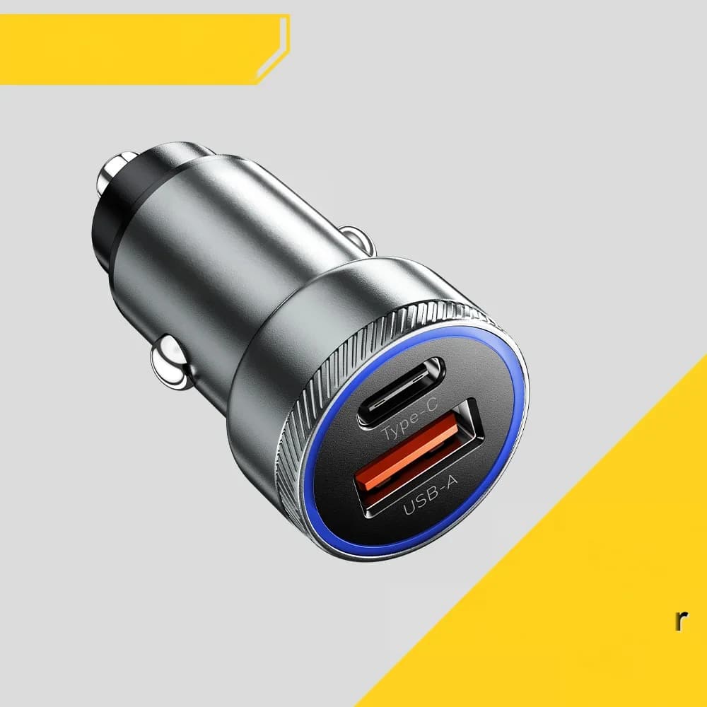 מטען רכב USB-C 54W, טעינה מהירה 5A