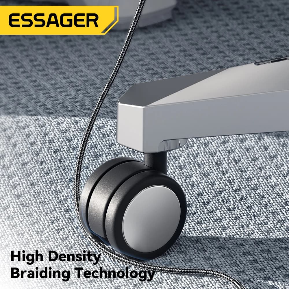כבל USB-C ל-USB-C טעינה מהירה PD 100W