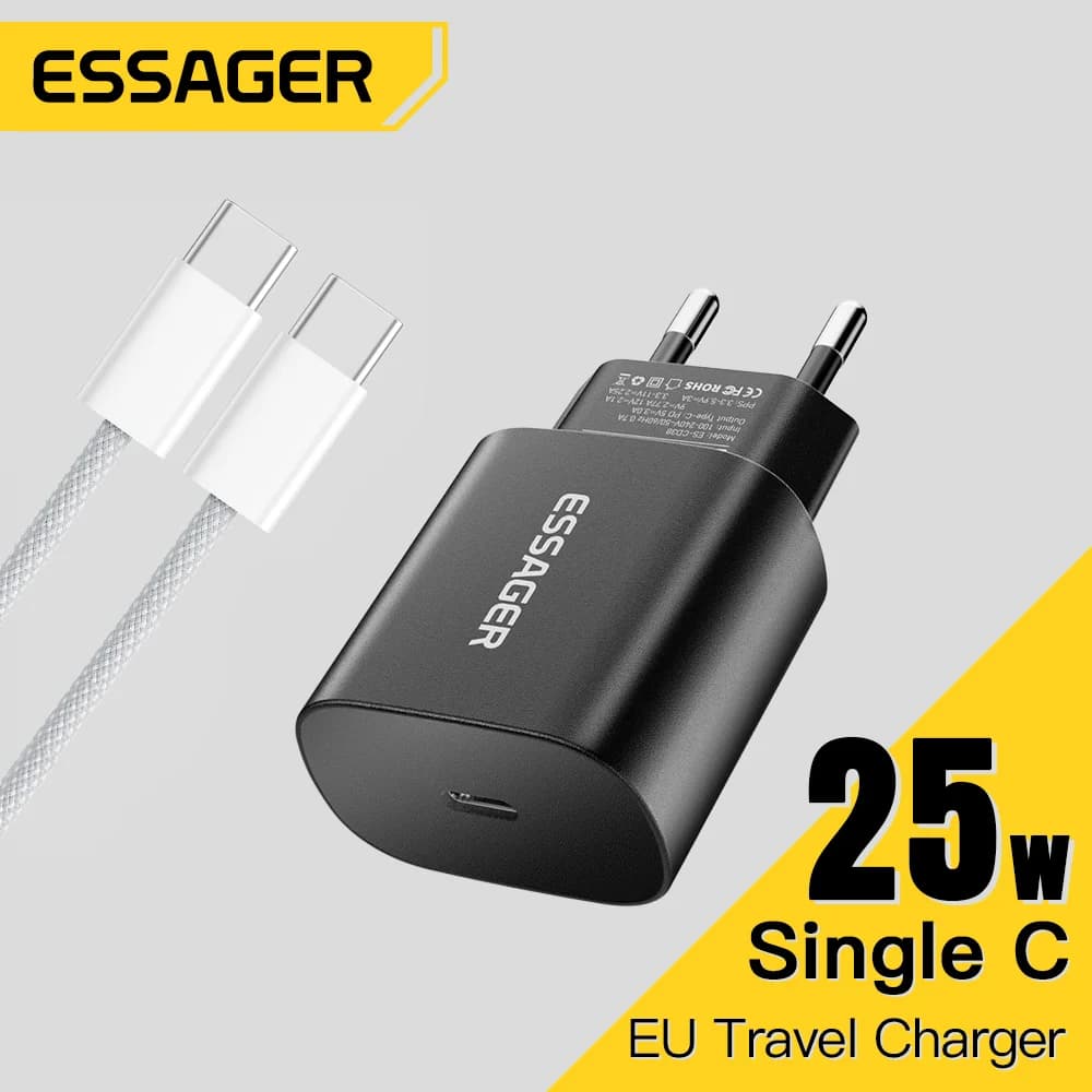 מטען מהיר USB-C PD 25W