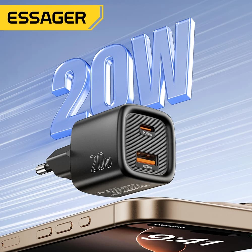 מטען מהיר USB-C PD 20W
