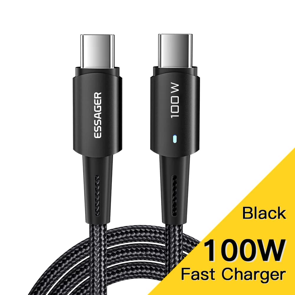 כבל נתונים USB-C טעינה מהירה במיוחד 240W 6A