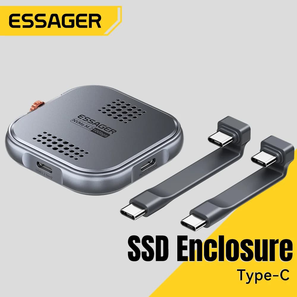 מעטפת M.2 NVMe SSD USB 3.2 Gen2 10Gbps
