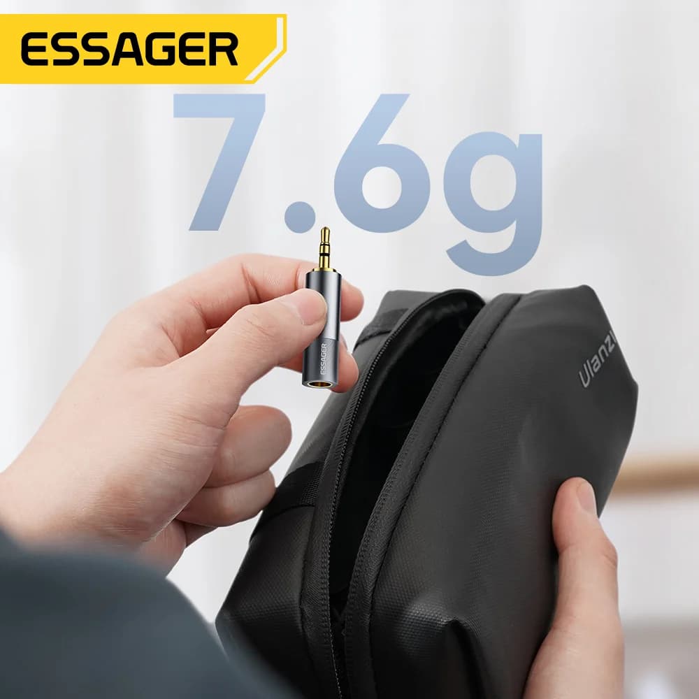 מתאם ממיר אודיו Jack מ-3.5mm ל-6.5mm